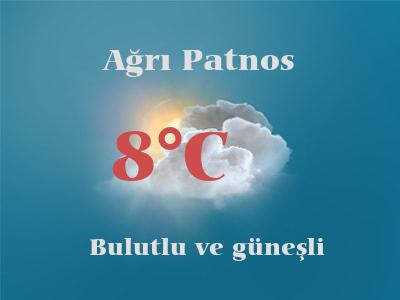 Patnos Agri Hava Durumu 5 Gunluk Meteoroloji