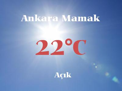 Hava Durumu Ankara Mamak