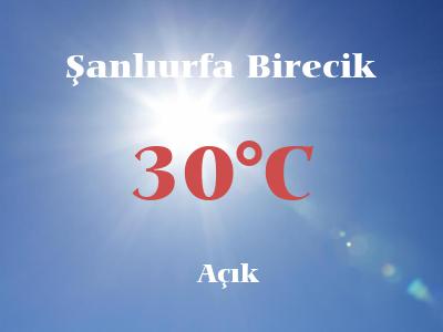 en hizli birecik hava durumu meteoroloji