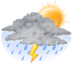 Gök gürültülü sağanak yağış